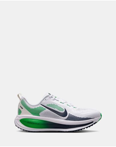 White, Midnight Navy & Green Spark