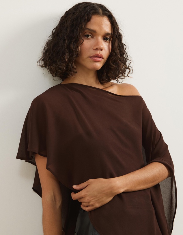 Atmos&Here - Molly Georgette Poncho