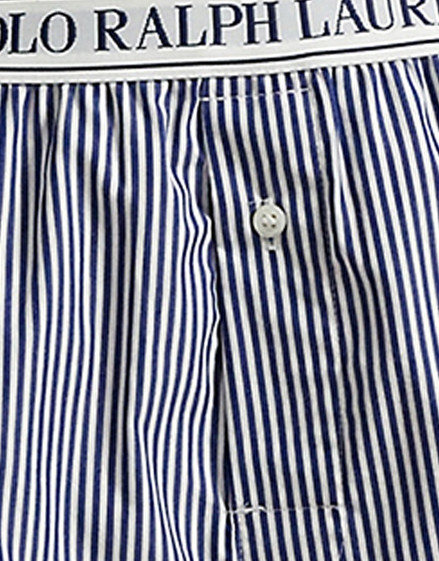 Polo Ralph Lauren - 2 Pack Shirting Stripes Cotton Boxer Short