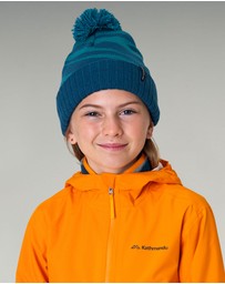Kathmandu - Kids Braided River Pom Pom Beanie