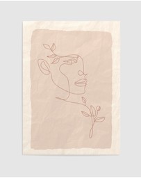 Olive et Oriel - She Bloom III Art Print