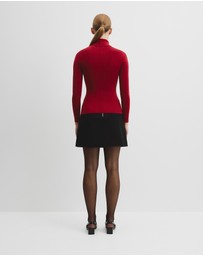 Country Road - Wool Silk Roll Neck