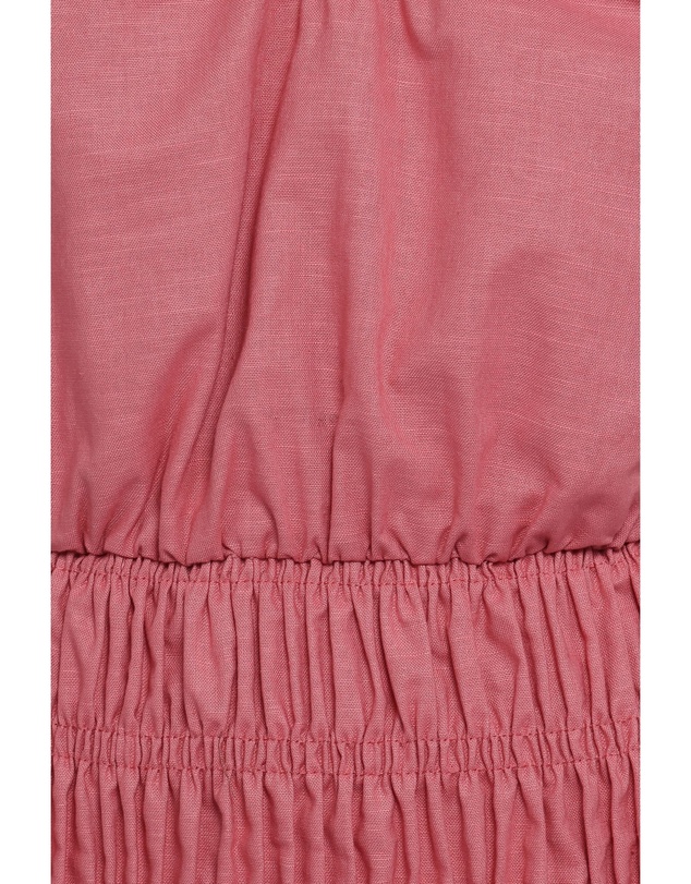 Petal & Pup - Lucilla Shirred Waist Top - Petal Pink
