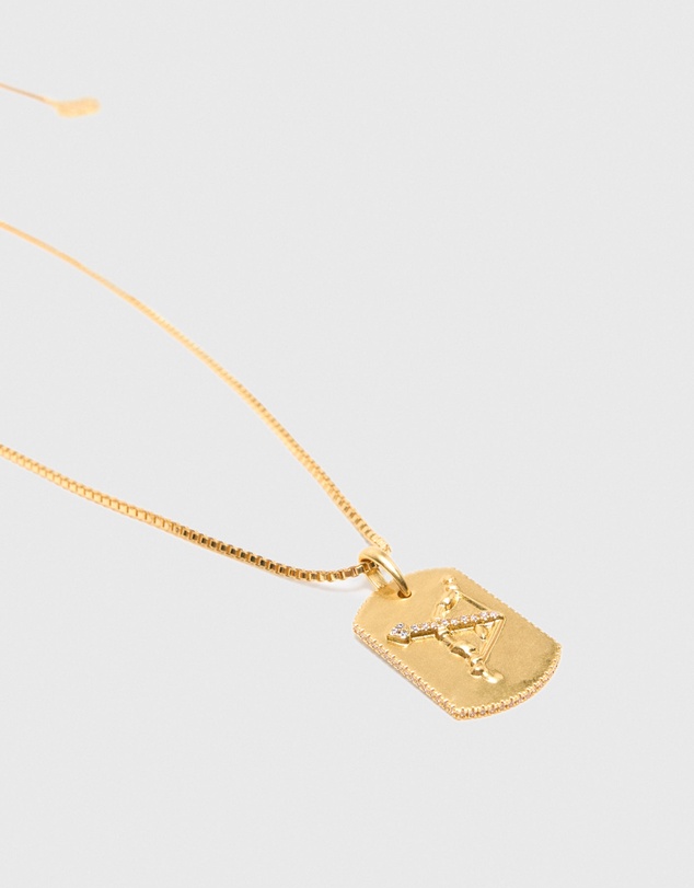 Maje - Astro Plaque Necklace