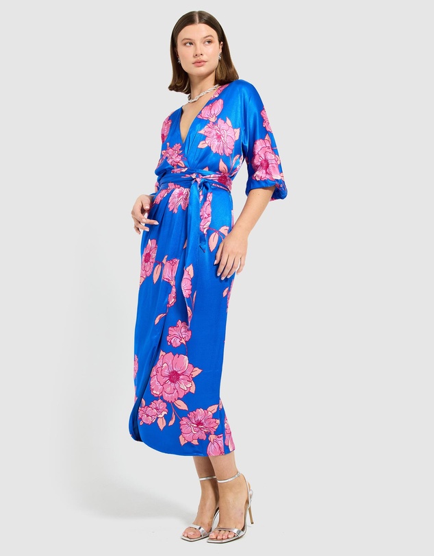 Pasduchas - Margot Wrap Midi Dress