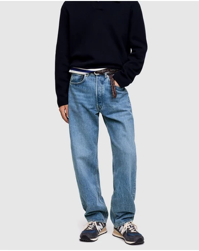 ARKET - Creek Wide Barrel Fit Denim Jeans