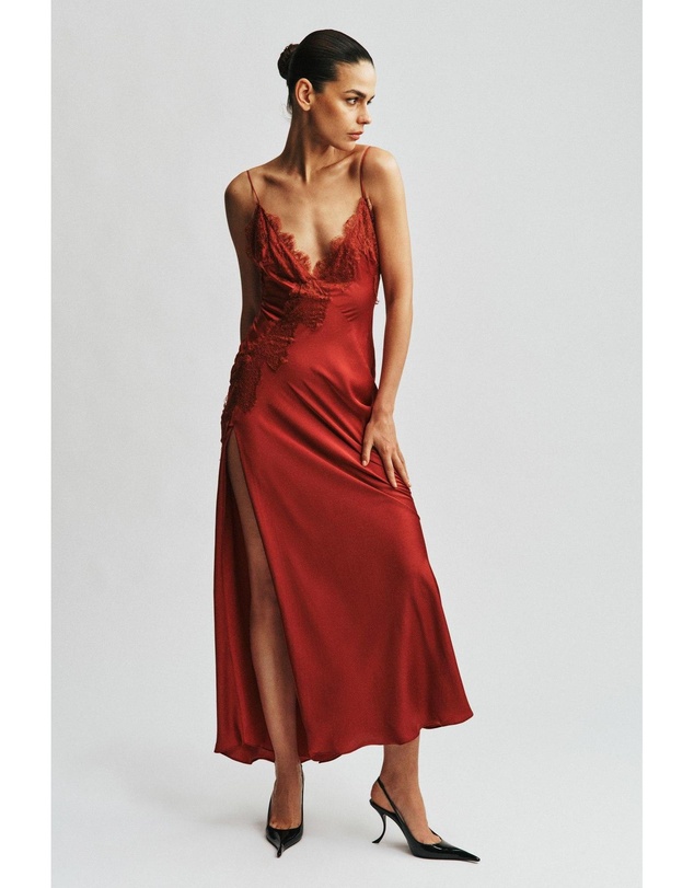 Bardot - Serena Lace Detail Maxi Dress