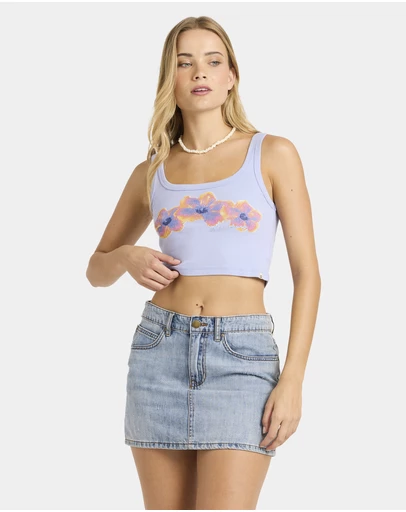 Billabong - Womens Paradise Trio Cropped Tank