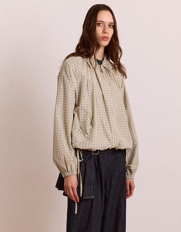 Damson Madder - Lailah Lightweight Bomber Jacket