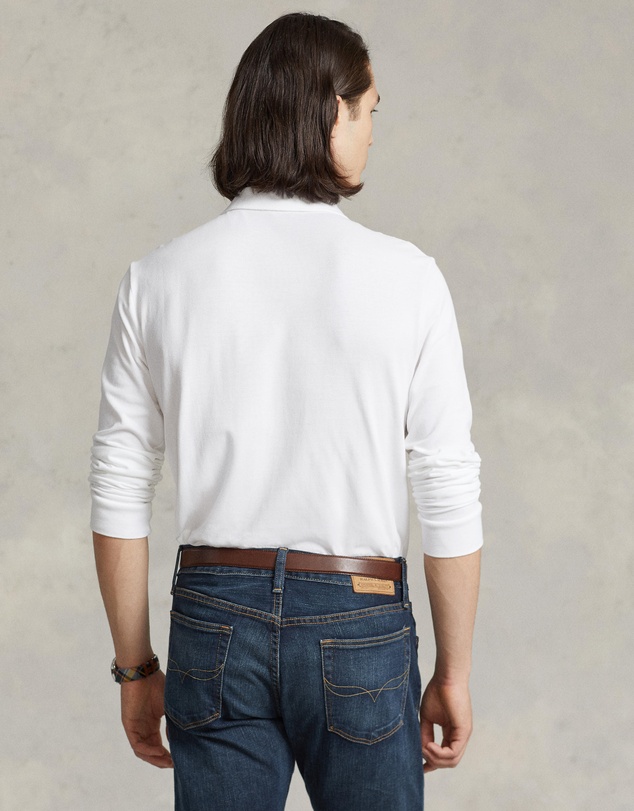 Polo Ralph Lauren - ICONIC EXCLUSIVE - Long Sleeve Knit Basic Mesh Polo