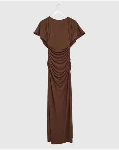 Revibe - Repaired CHANCERY Elvie Maxi Dress - AU 10