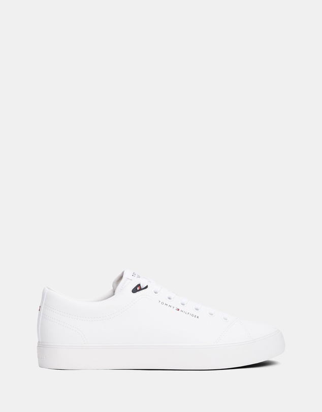 Tommy Hilfiger - TH Hi Vulcanised Core Low II Leather - Men's
