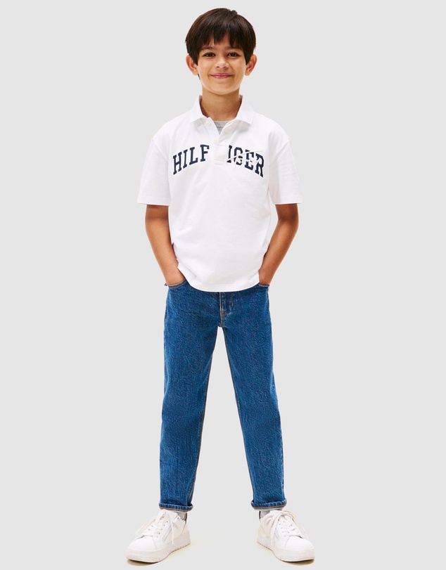 Tommy Hilfiger - Mixed Logo Regular Fit Polo Shirt - Teens