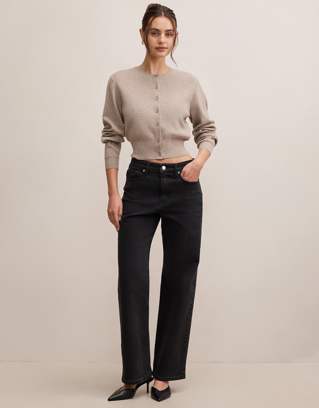 Forever New - Poppy Crew Neck Cardigan