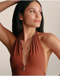 THOMAS SABO - THOMAS SABO Elyndra Necklace with Multi-coloured Stones