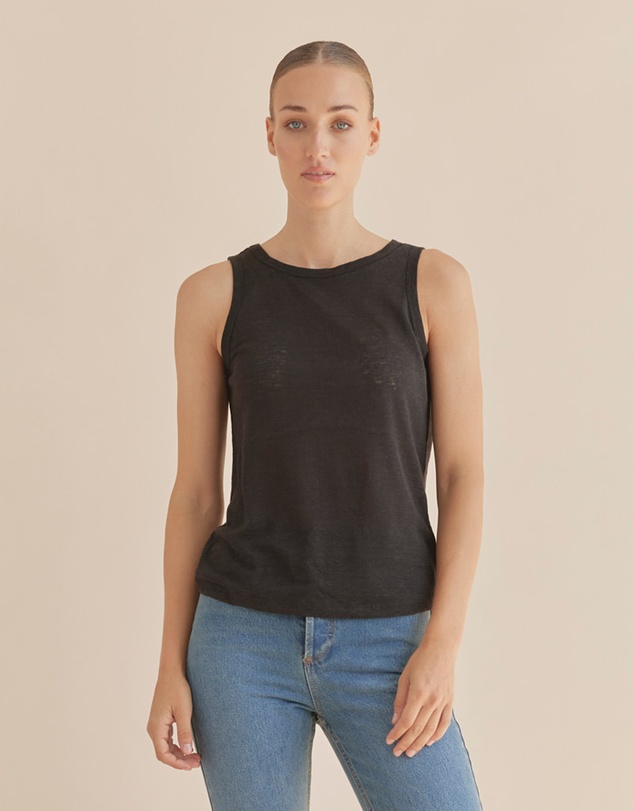 Amelius - Aceline Linen Jersey Tank