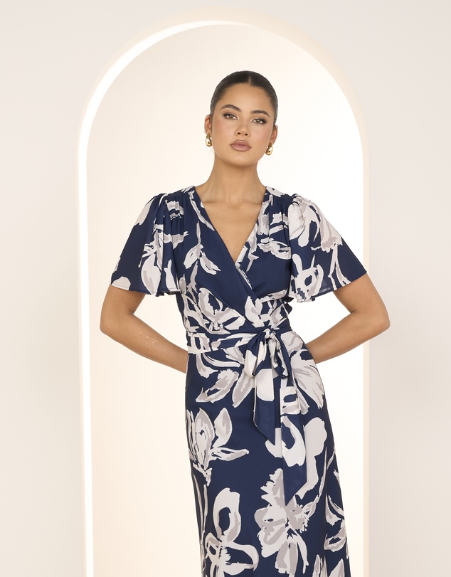Pilgrim - Lila Cross Over Maxi Dress