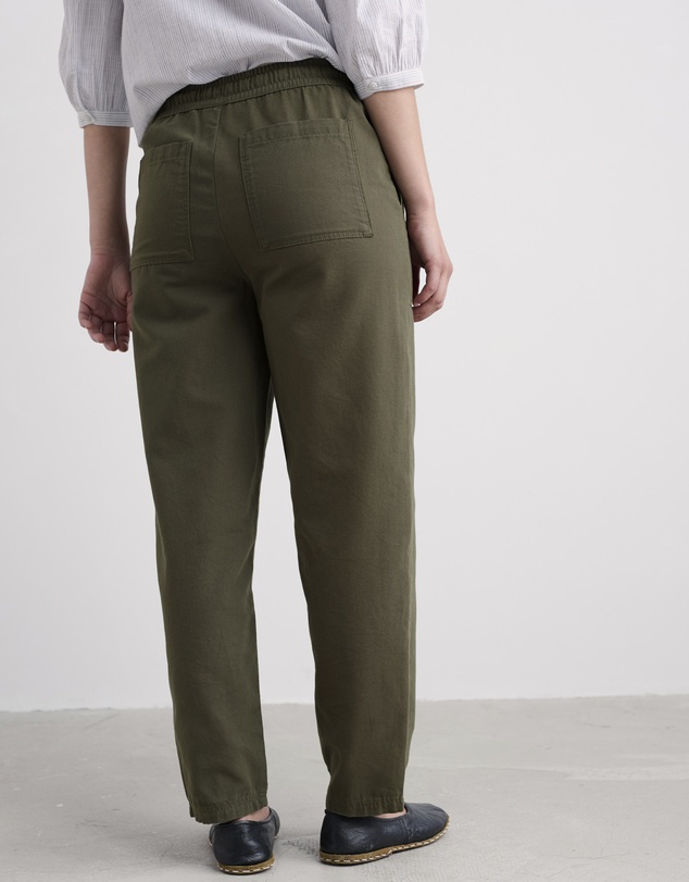 Seasalt - Seasalt Cornwall Green Sholl Tapered Joggers