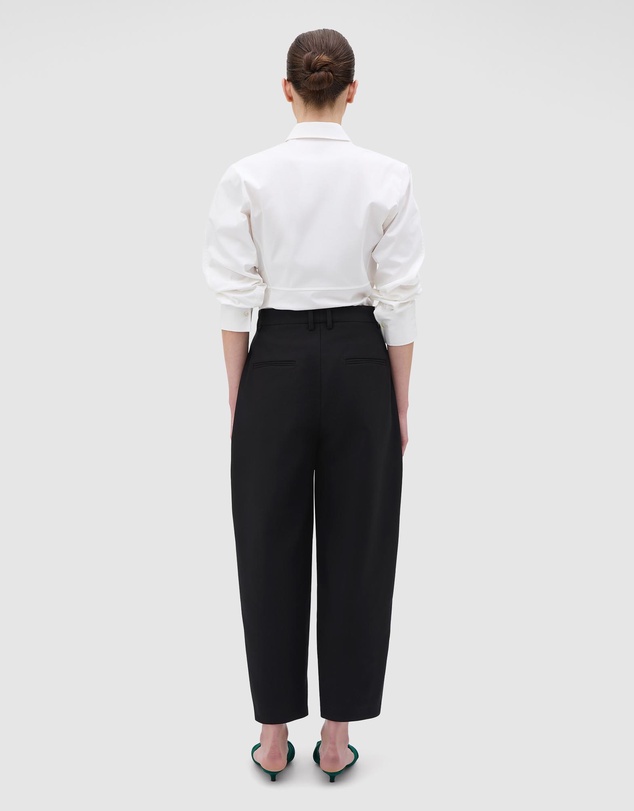 Oroton - Tailored Barrel Leg Trousers