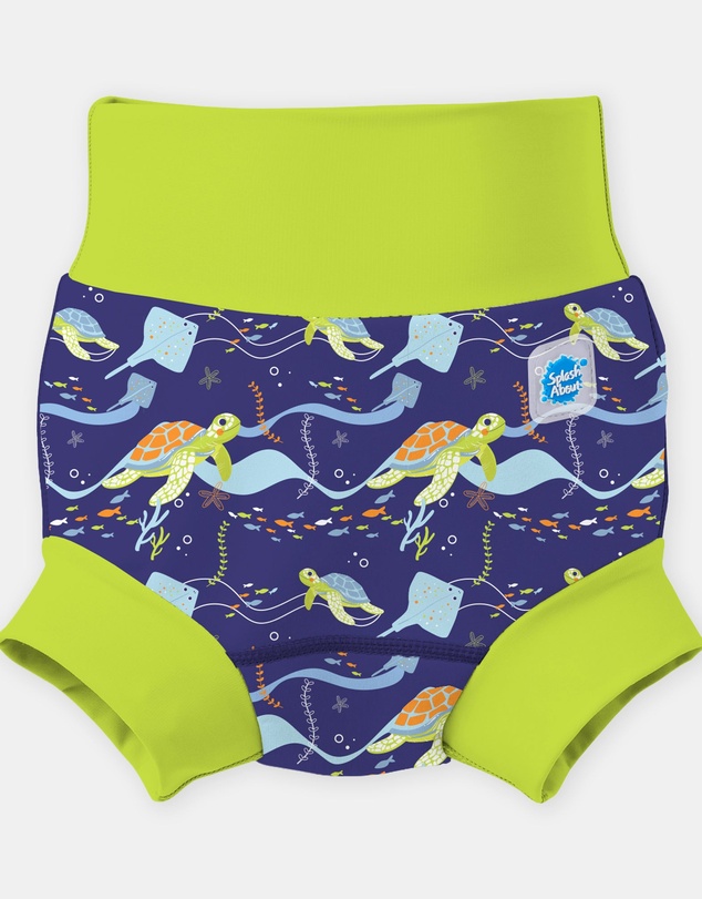 Splash About - Happy Nappy™ & Liners Bundle - Turtle Tide