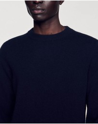 Sandro - CREWNECK CASHMERE SWEATER
