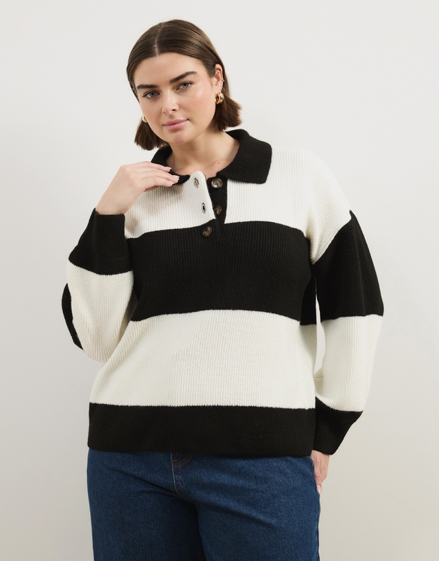 Atmos&Here Curvy - Lexi Knit Pullover