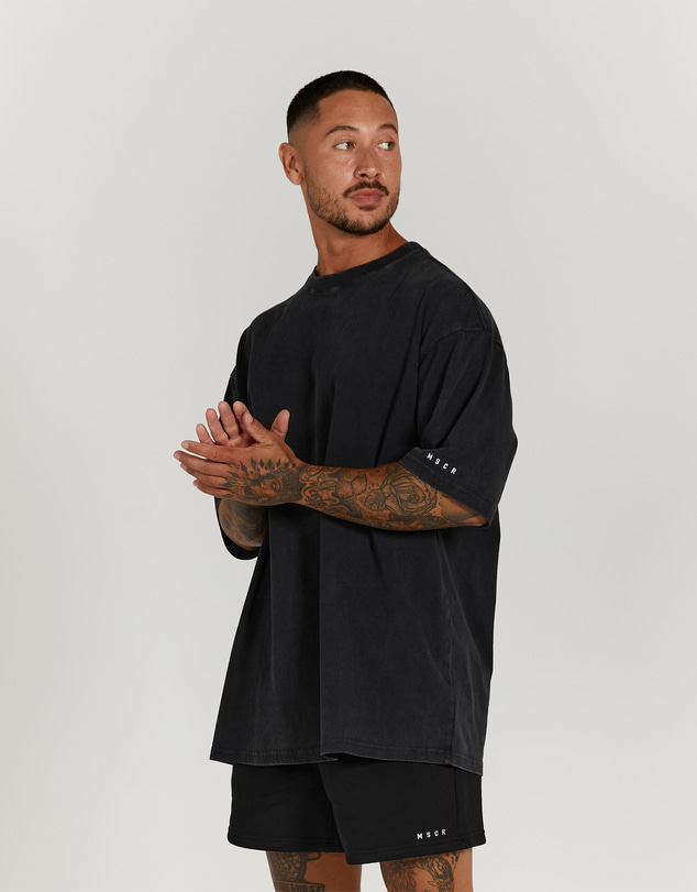 Muscle Republic - Mens Heavy Oversized Tee - Timeless