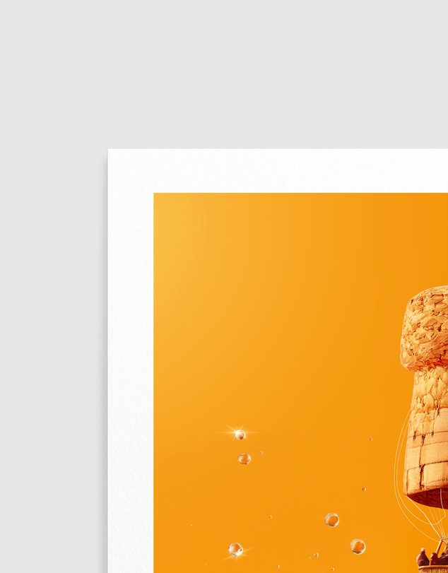 Olive et Oriel - Light Prosecco by Artem Pozdniakov Art Print