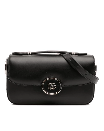 Gucci - Pre-Loved Mini Leather Petite GG Satchel