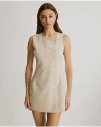 Atmos&Here - Bell Asymmetric Mini Dress