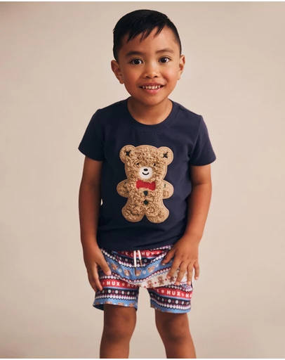 Huxbaby - Furry Gingerbread Tee - Babies-Kids