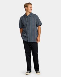 Billabong - Mens Sundays Jaquard Short Sleeve Shirt