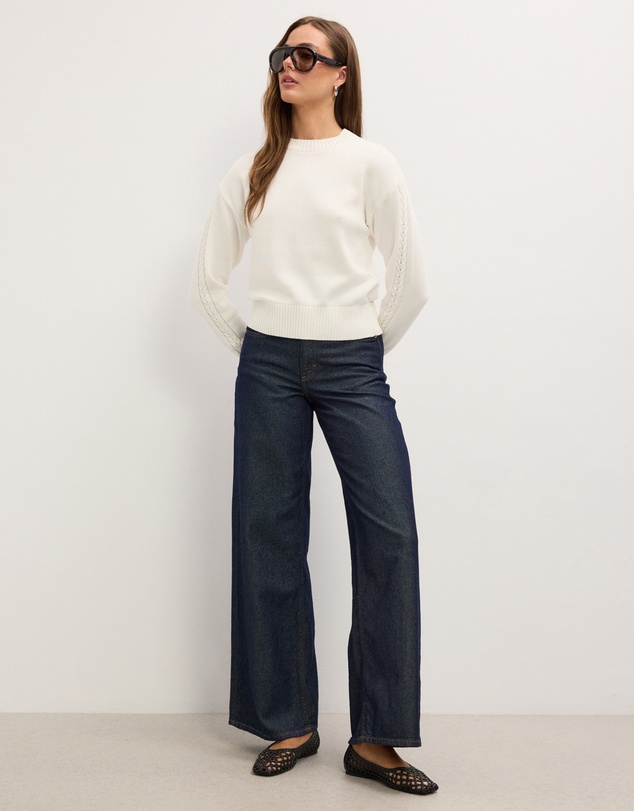 The Fated - Verona Braid Knit Jumper