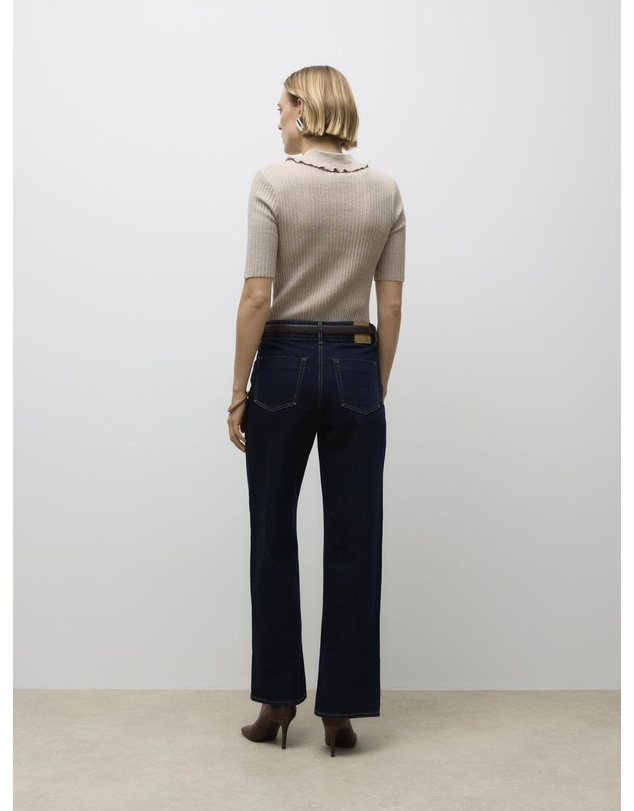 Vero Moda - Rena High Waisted Wide Denim Jeans