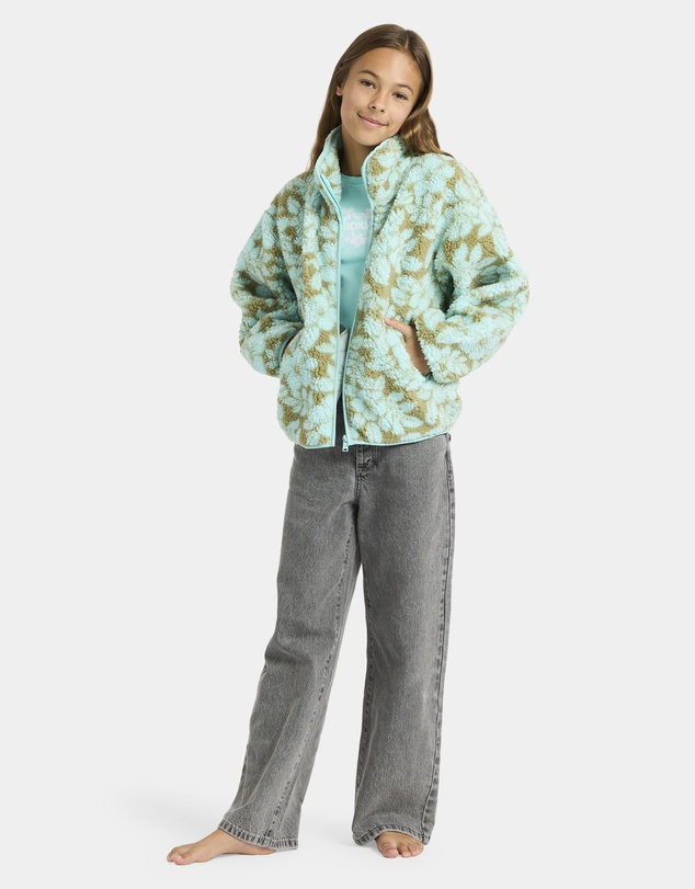 Roxy - Girls 4 to 16 Like Electricity Fleece Jacket