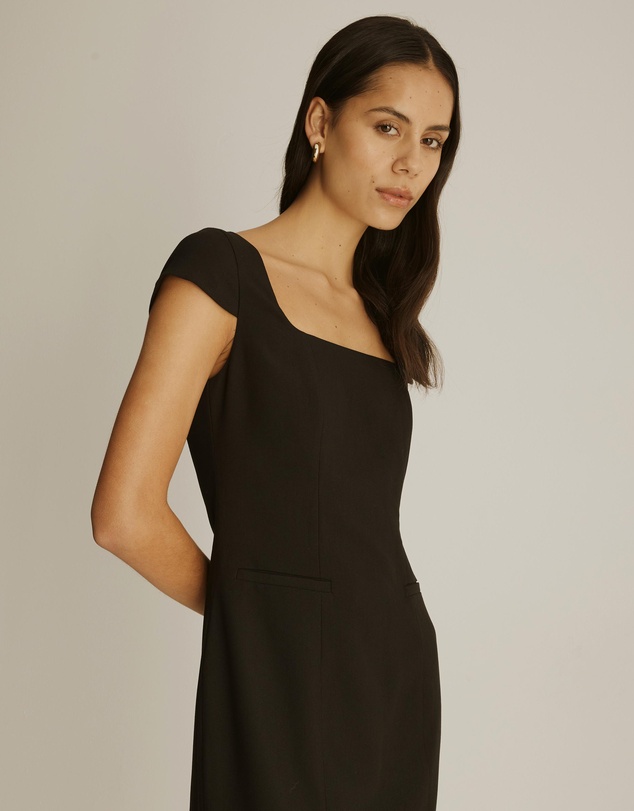 Atmos&Here - Sierra Suiting Midi Dress