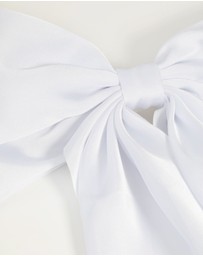 Lovisa - White Bow Clip
