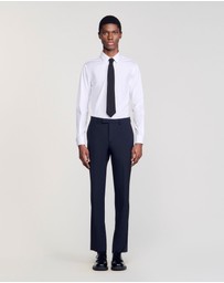 Sandro - Formal Destructure Wool Stretch Pants
