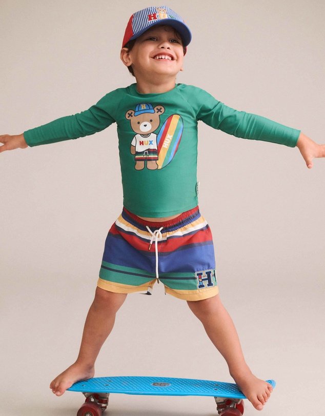 Huxbaby - Surfer Hux Rashie - Babies-Kids