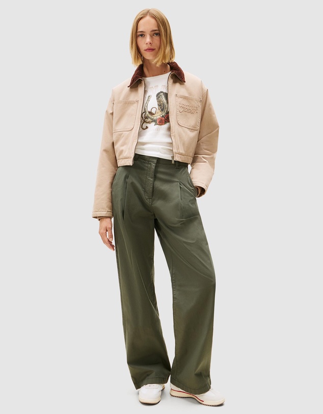 Tommy Jeans - Claire Wide Leg Chino Pants