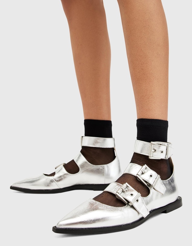 AllSaints - Susan Buckle Shoes - Women's