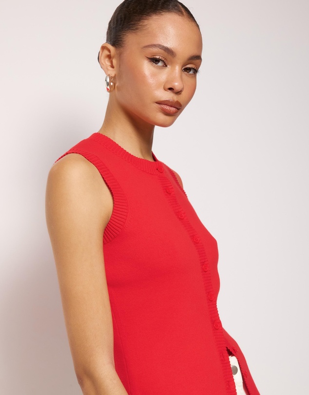 AERE - Niley Organic Cotton Vest