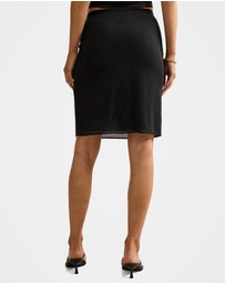 Forever New - Lena Heatseal Mini Skirt