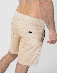ONEBYONE - Hudson Tan Shorts