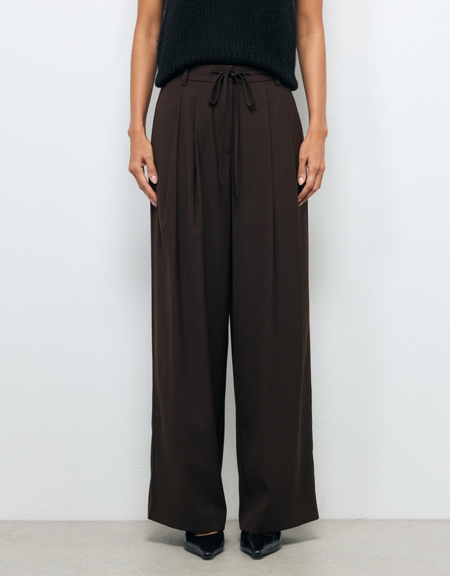 AERE - Calista Relaxed Suiting Pants