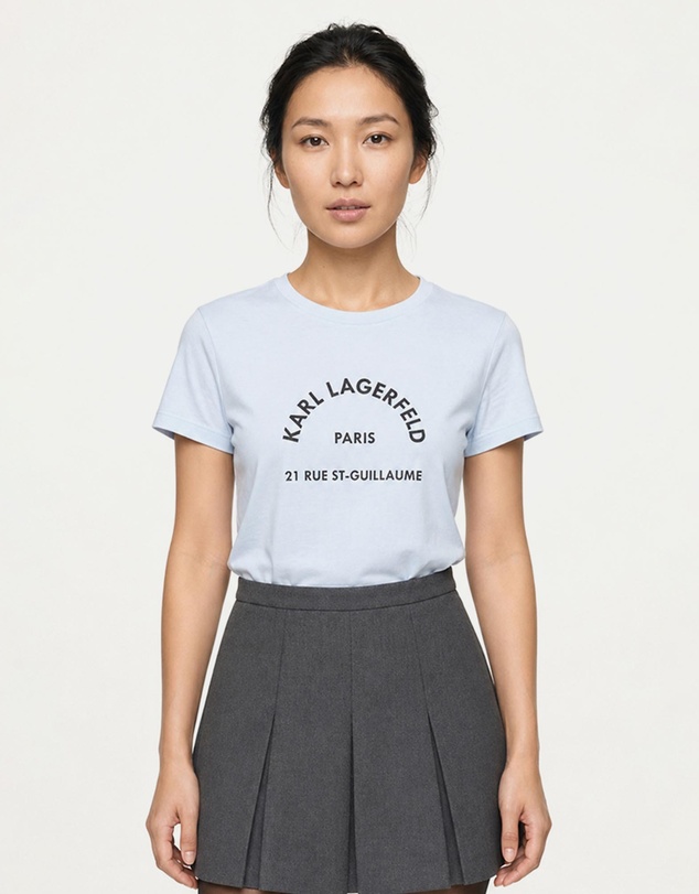 Karl Lagerfeld - Rue St-Guillaume Glitter T-Shirt