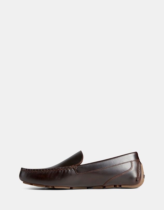 Sperry - Davenport Wide Leather Amaretto- Men's 