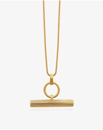 Rachel Jackson - T-Bar Gold Necklace