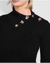GUESS - GUESS Eco Priscilla Cable Rib Sweater