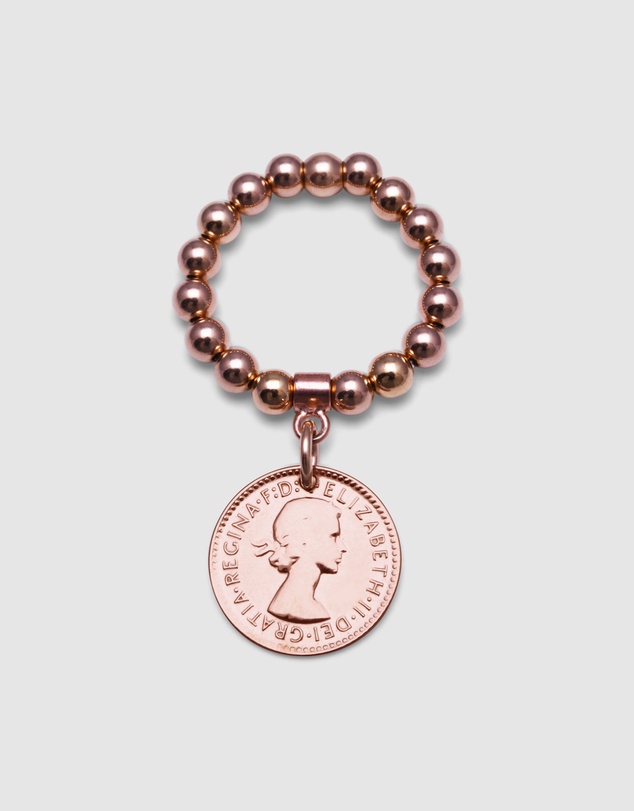 Von Treskow - Stretchy Ring With Coin